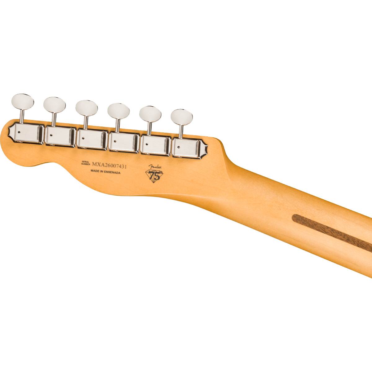 Fender 75th Anniversary Player II Baritone Telecaster Electric Guitar Maple Fingerboard Butterscotch Blonde - MIM 0147112550