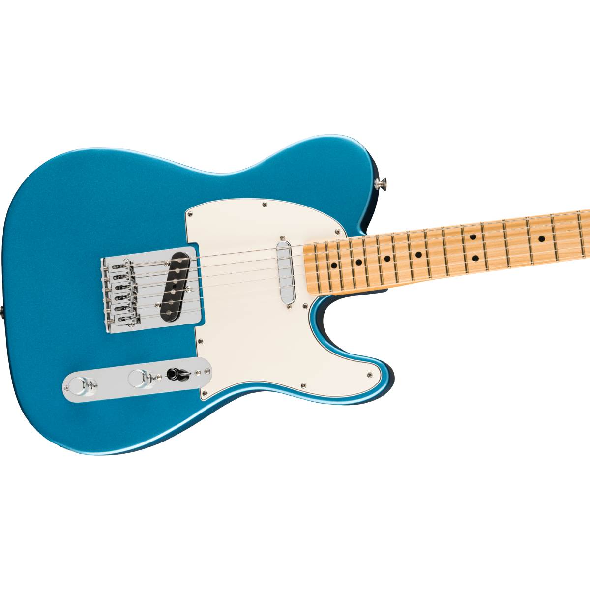 Fender 75th Anniversary Player II Baritone Telecaster Electric Guitar Maple Fingerboard Lake Placid Blue - MIM 0147112502