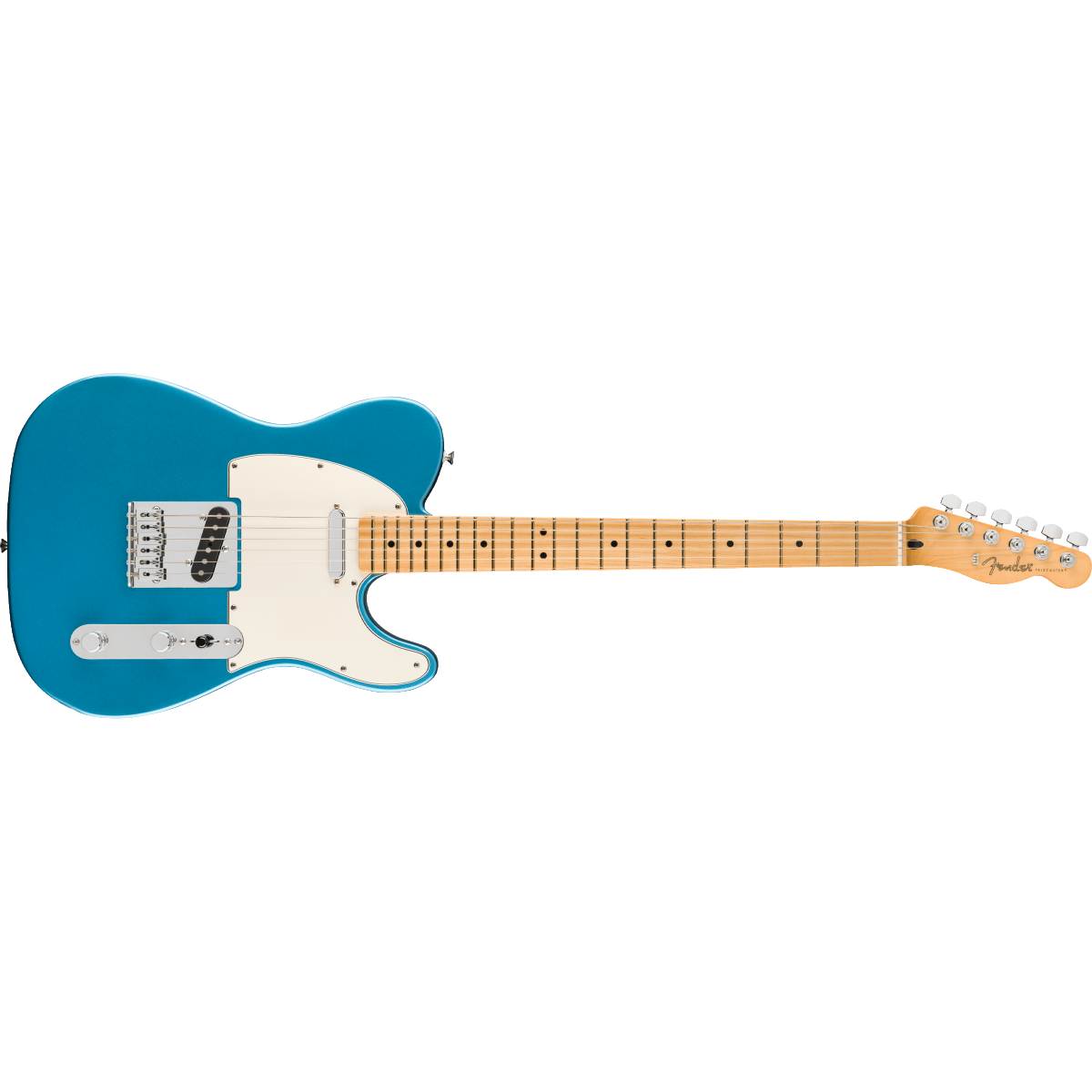 Fender 75th Anniversary Player II Baritone Telecaster Electric Guitar Maple Fingerboard Lake Placid Blue - MIM 0147112502