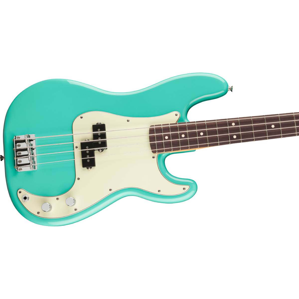 Fender 75th Anniversary Player II Precision Bass Guitar Rosewood Fingerboard Seafoam Green - MIM 0146470549