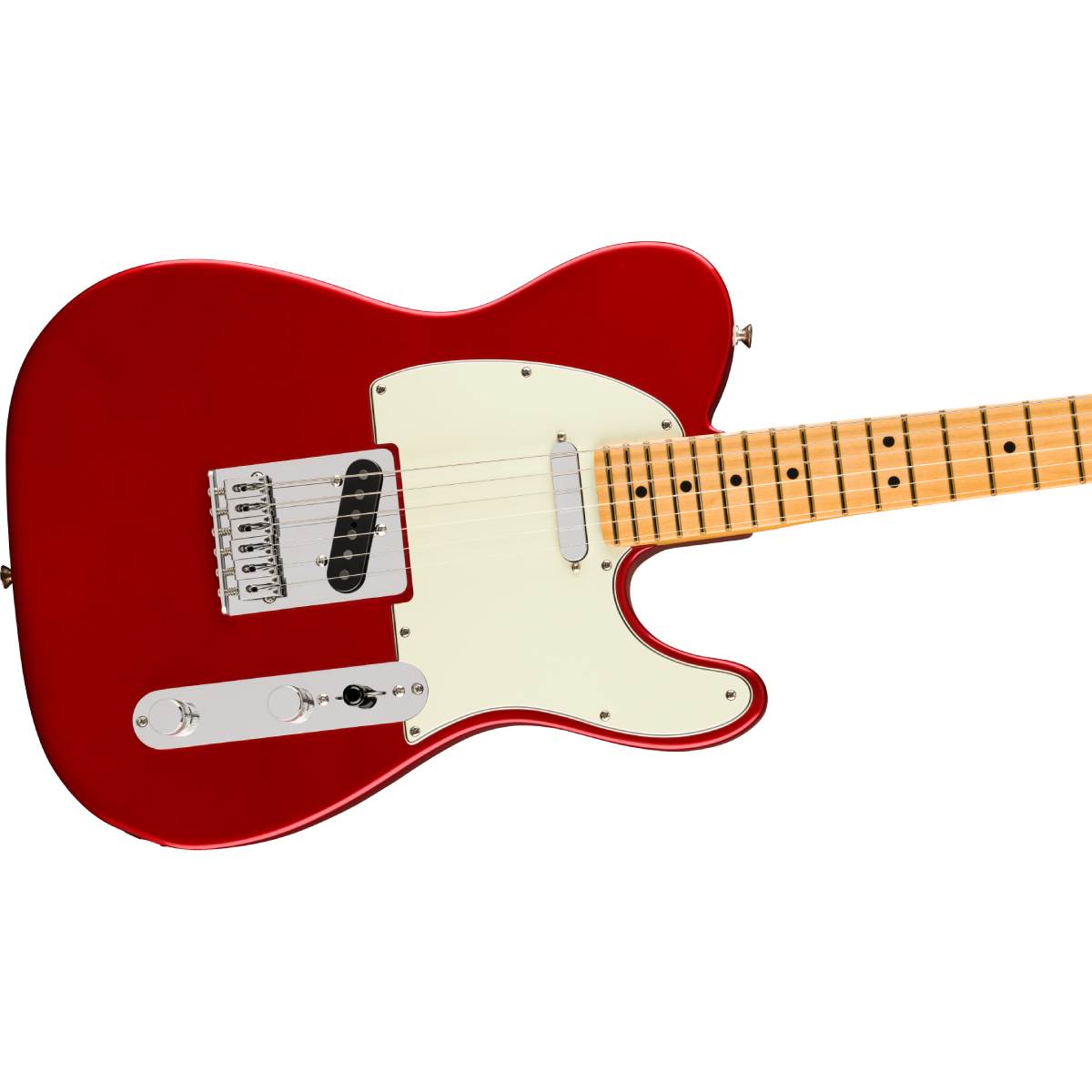Fender 75th Anniversary Player II Telecaster Electric Guitar Maple Fingerboard Candy Apple Red - MIM 0146552509