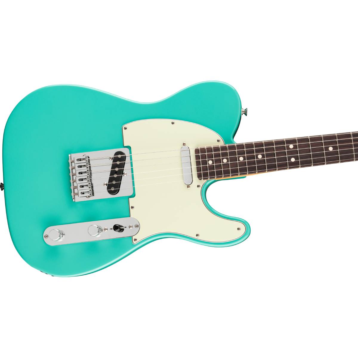 Fender 75th Anniversary Player II Telecaster Electric Guitar Rosewood Fingerboard Seafoam Green - MIM 0146550549