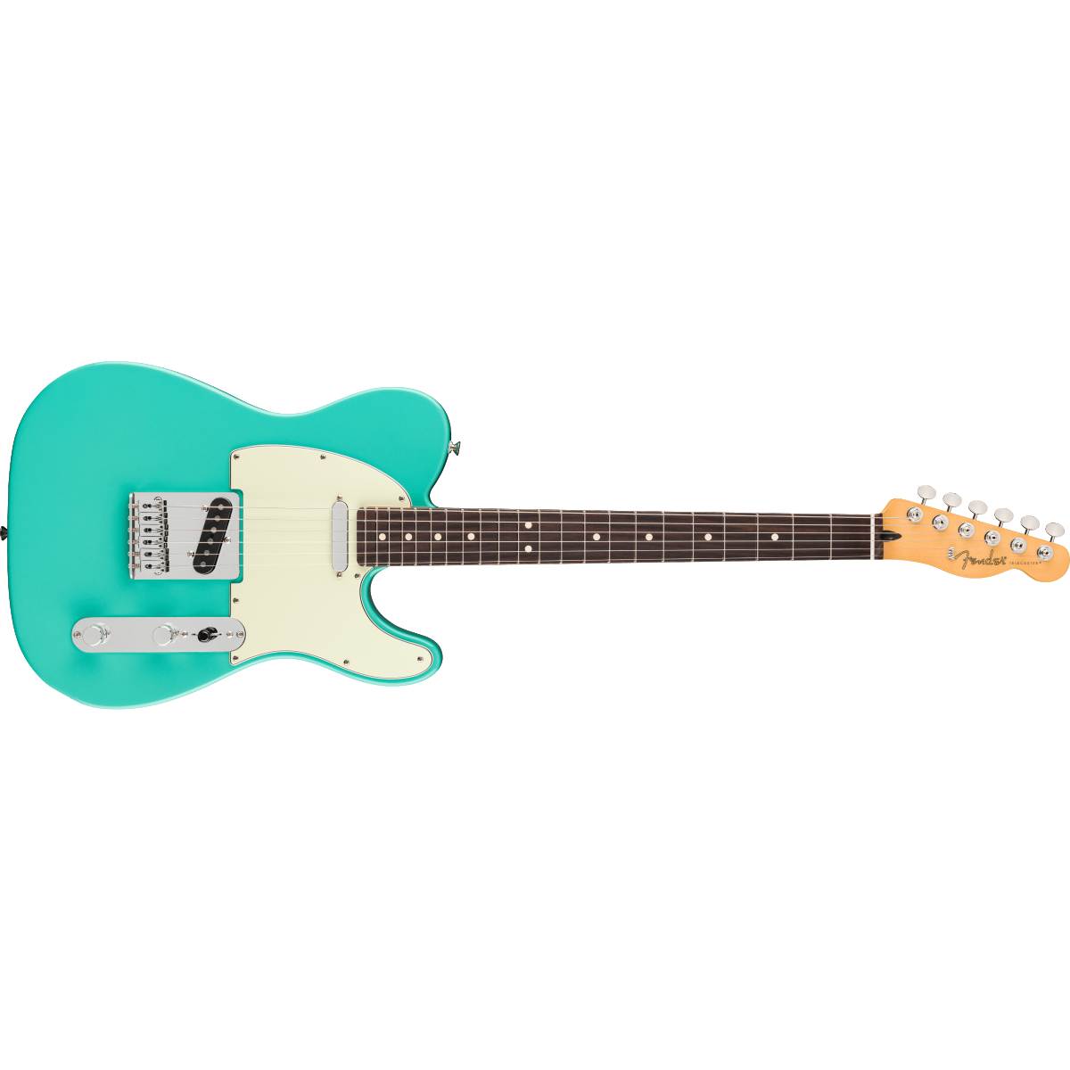 Fender 75th Anniversary Player II Telecaster Electric Guitar Rosewood Fingerboard Seafoam Green - MIM 0146550549