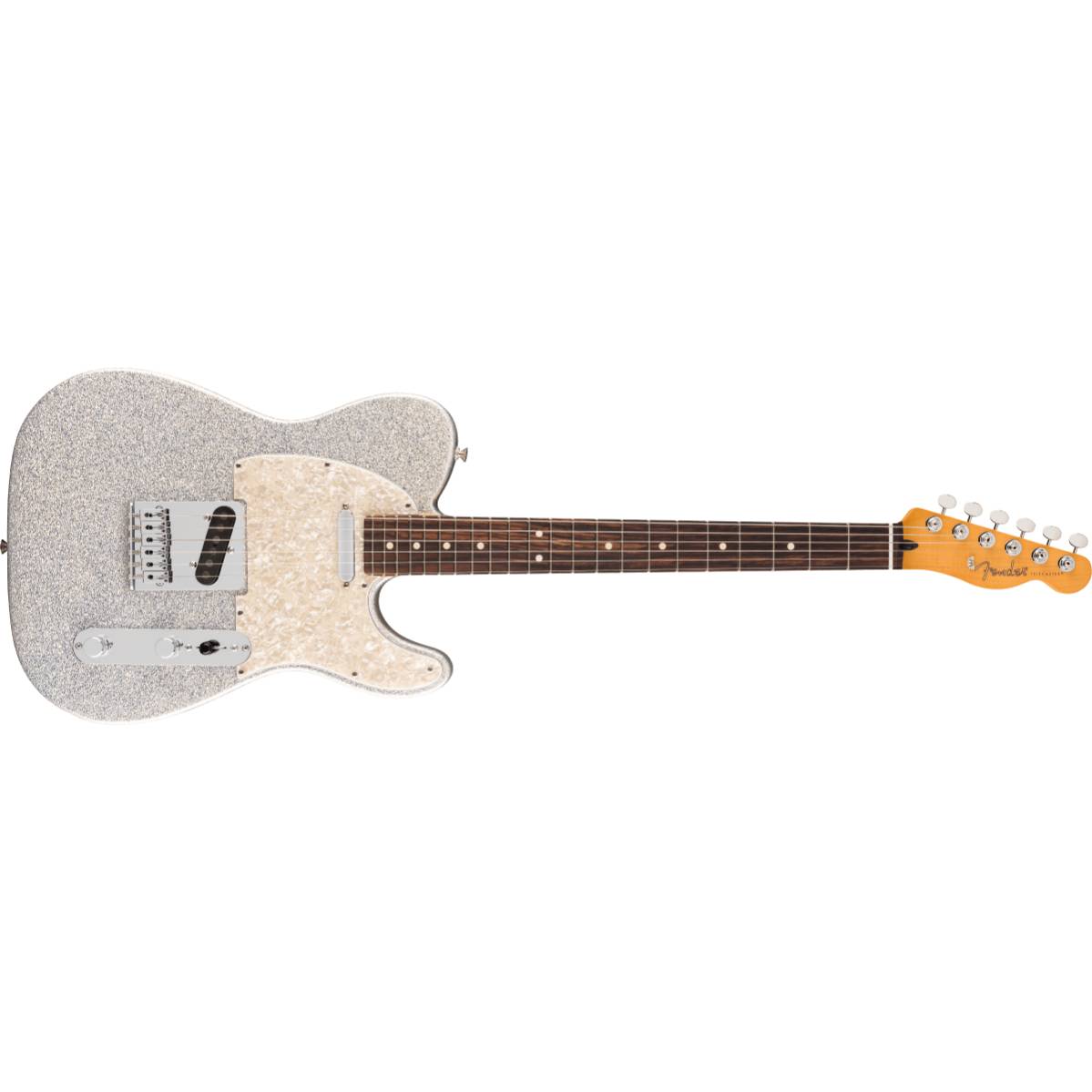Fender 75th Anniversary Player II Telecaster Electric Guitar RW Diamond Dust Sparkle - MIM 0140770313
