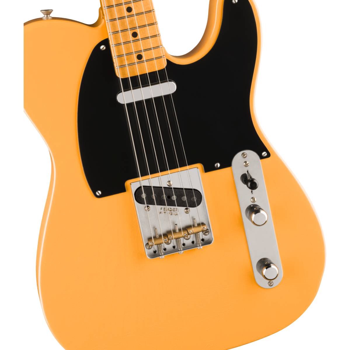 Fender 75th Anniversary Vintera Road Worn 1951 Telecaster Electric Guitar MN Butterscotch Blonde - MIM 0140122750
