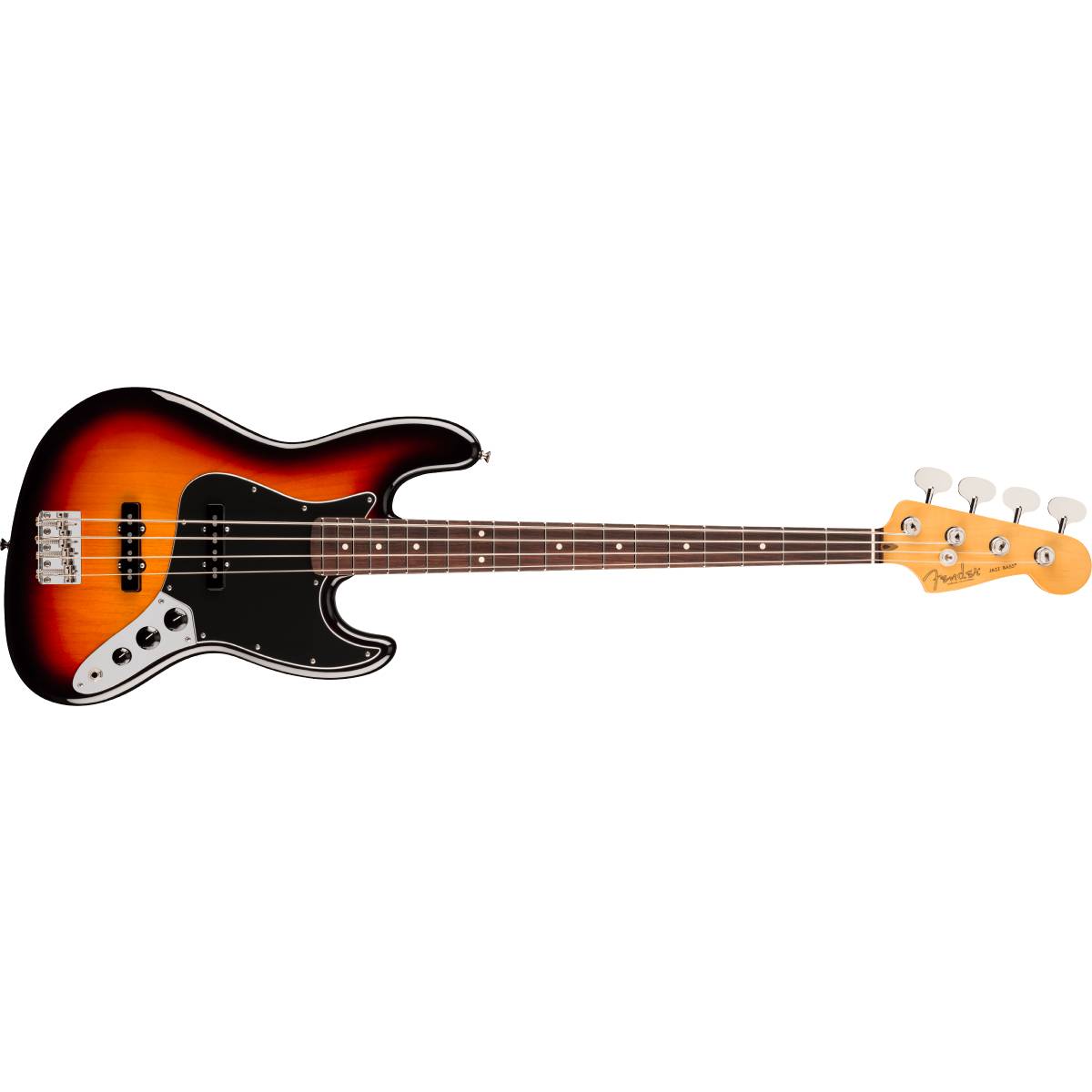 Fender American Professional Classic Jazz Bass Guitar Rosewood FB 3-Color Sunburst - 0198640300