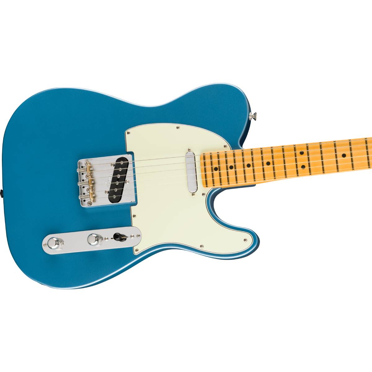 Fender American Professional Classic Telecaster Electric Guitar Maple FB Faded Lake Placid Blue - 0114962379