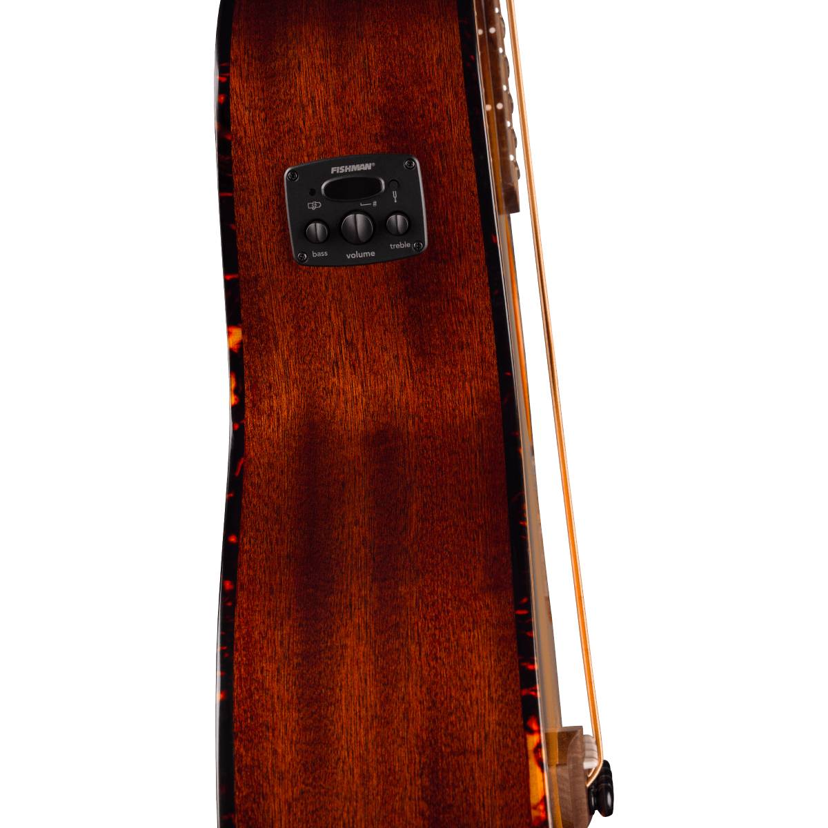 Fender California Deluxe Kingman Bass CE Acoustic Guitar Honey Sunburst w/ Pickup - 0974790542