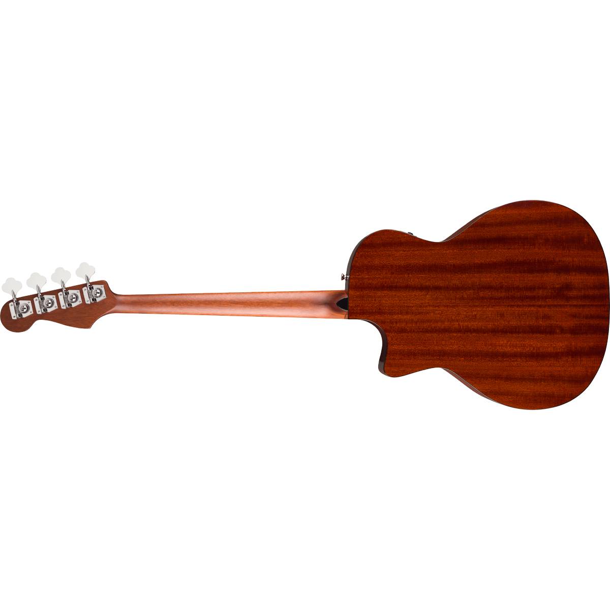 Fender California Deluxe Kingman Bass CE Mahogany Acoustic Guitar Natural w/ Pickup - 0974792521