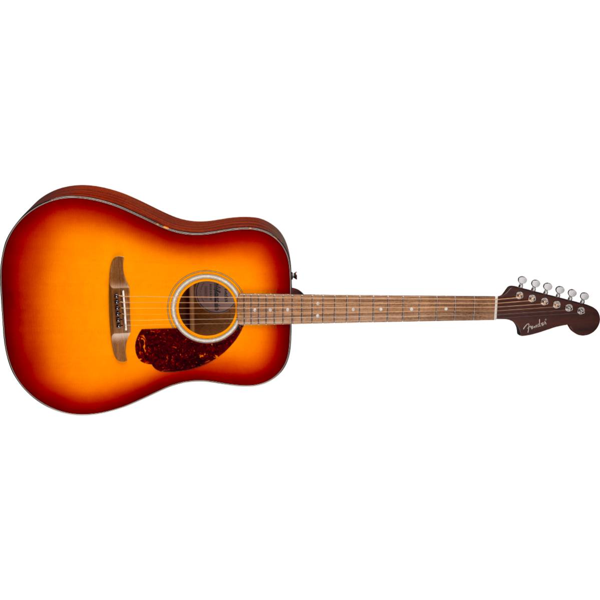 Fender California Deluxe Redondo Acoustic Guitar Sienna Sunburst w/ Pickup - 0974600547