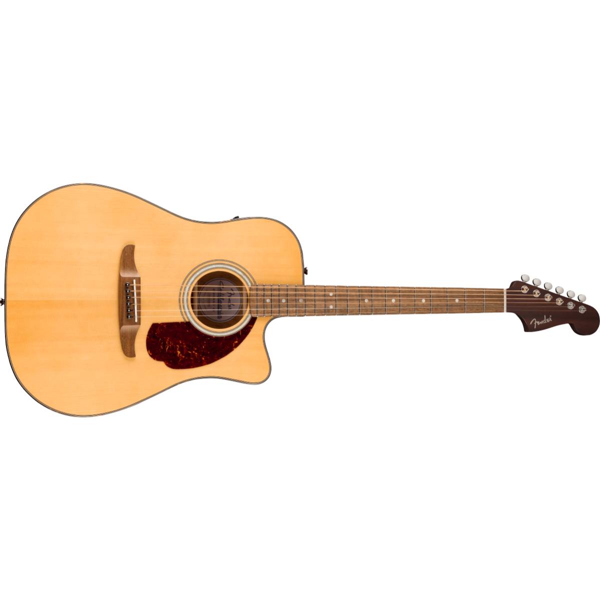Fender California Deluxe Redondo CE Acoustic Guitar Natural w/ Pickup - 0974620521