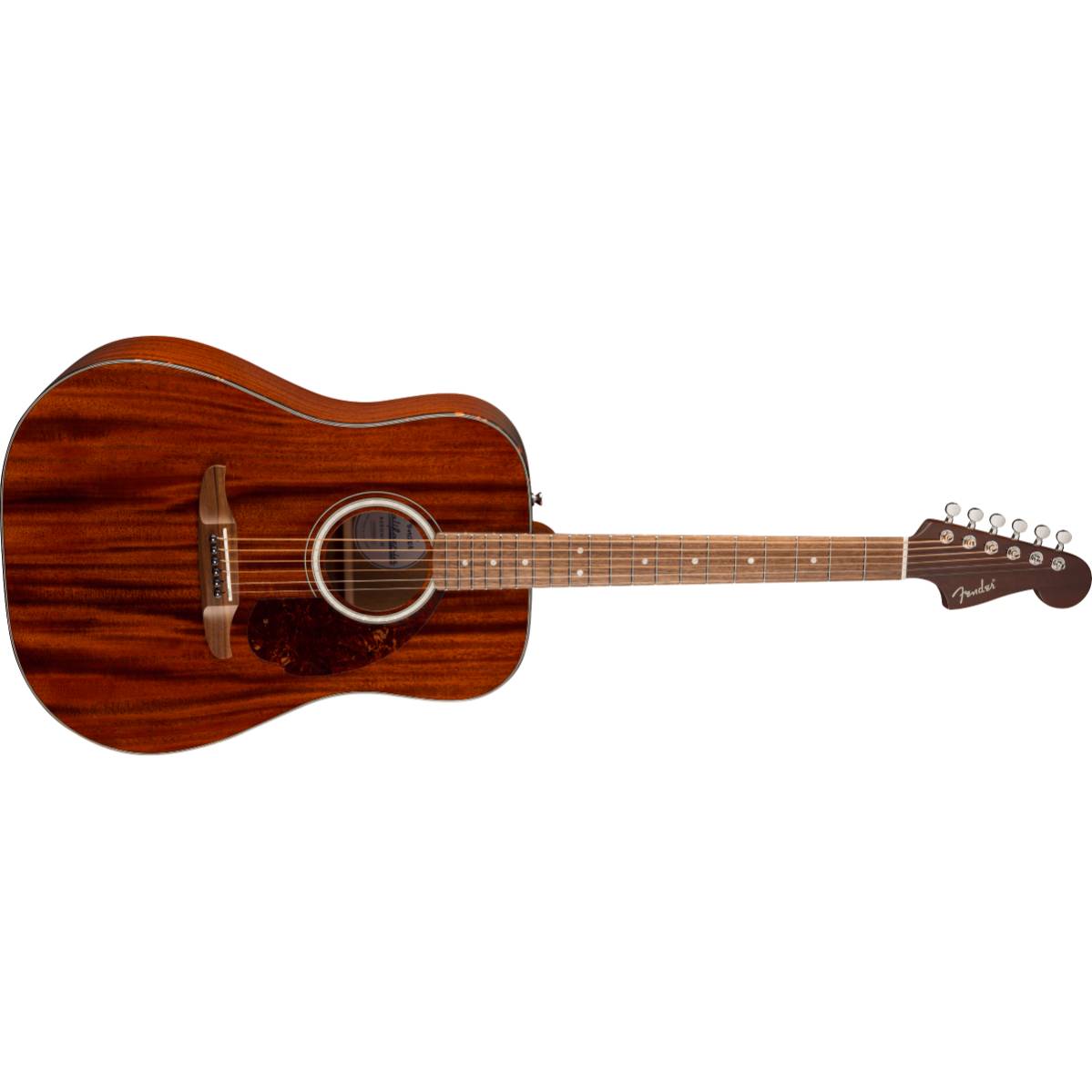 Fender California Deluxe Redondo Mahogany Acoustic Guitar Natural w/ Pickup - 0974602521