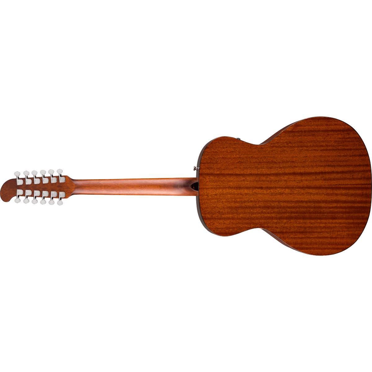 Fender California Deluxe Villager E Acoustic Guitar 12-String Honey Sunburst w/ Pickup - 0974710542