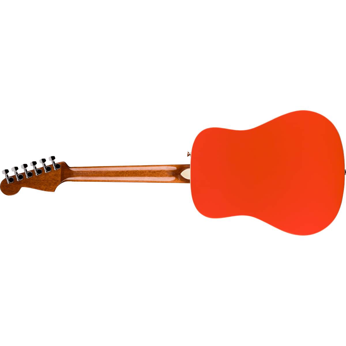 Fender California Standard Redondo Mini Acoustic Guitar Fiesta Red w/ Bag - 0974101140