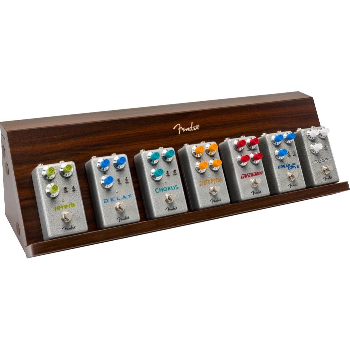 Fender Deluxe Wooden Guitar Pedal Shelf - 0991829004