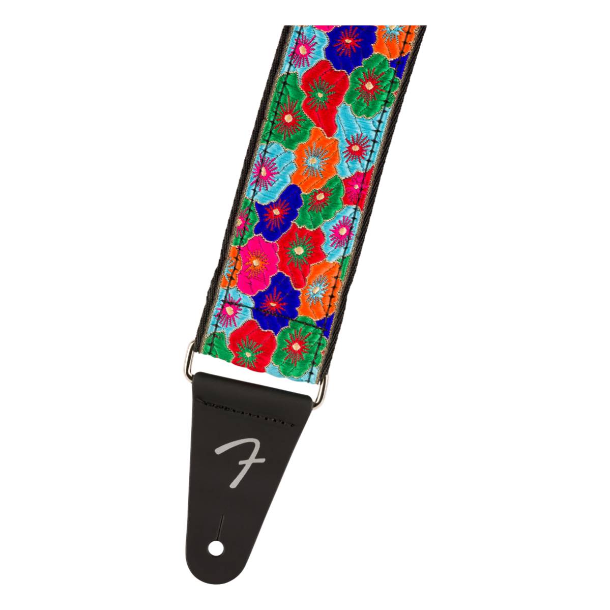 Fender Guitar Strap Wild Bloom Blue 2inch - 0990639087