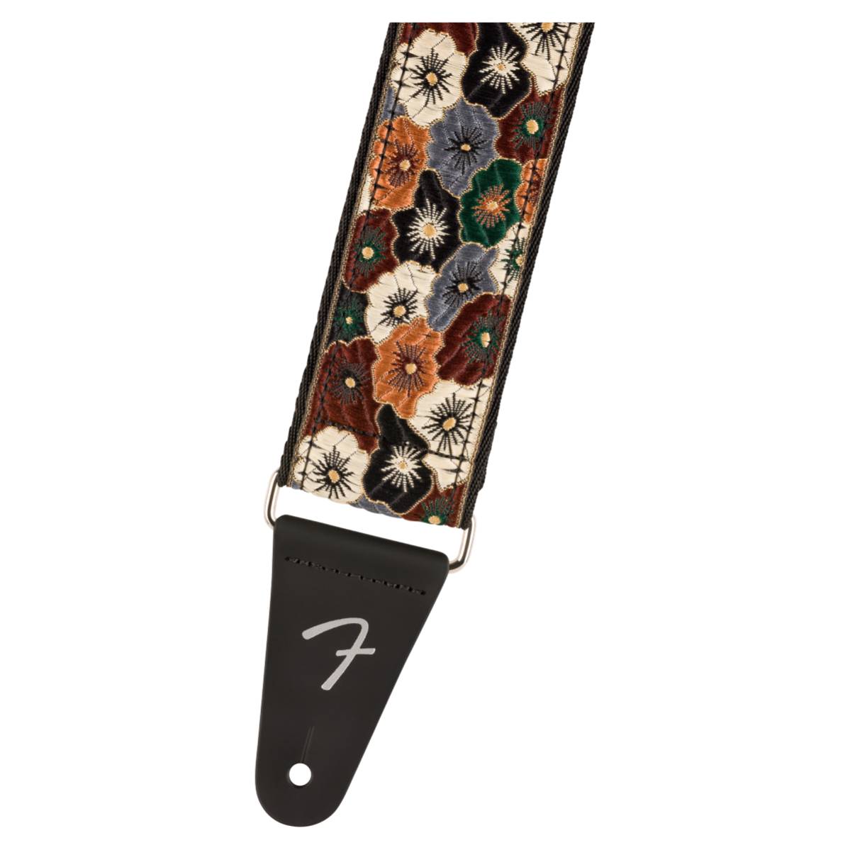 Fender Guitar Strap Wild Bloom Brown 2inch - 0990639021