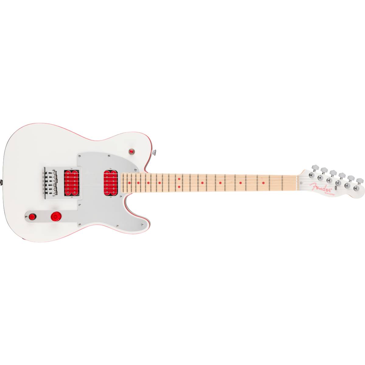 Fender John 5 Ghost Telecaster Electric Guitar White - 0262310580