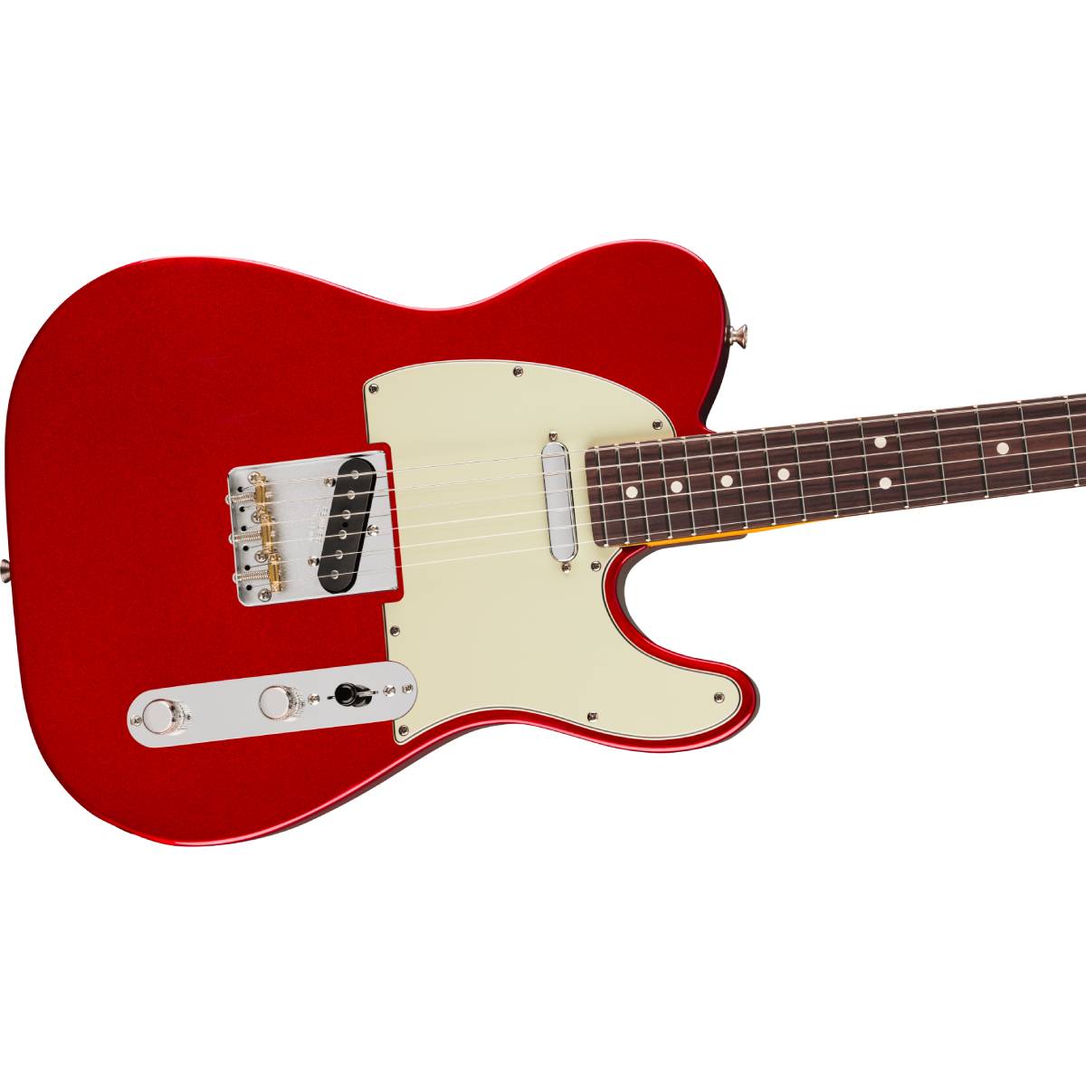 Fender Limited Edition American Professional Classic Telecaster Electric Guitar Rosewood Fingerboard Candy Apple Red w/ Silent System - 0175040309