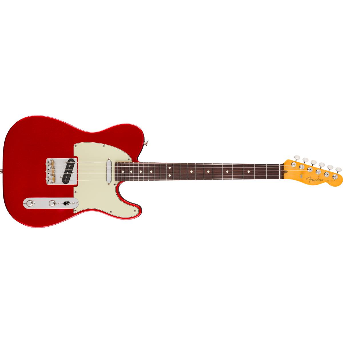Fender Limited Edition American Professional Classic Telecaster Electric Guitar Rosewood Fingerboard Candy Apple Red w/ Silent System - 0175040309