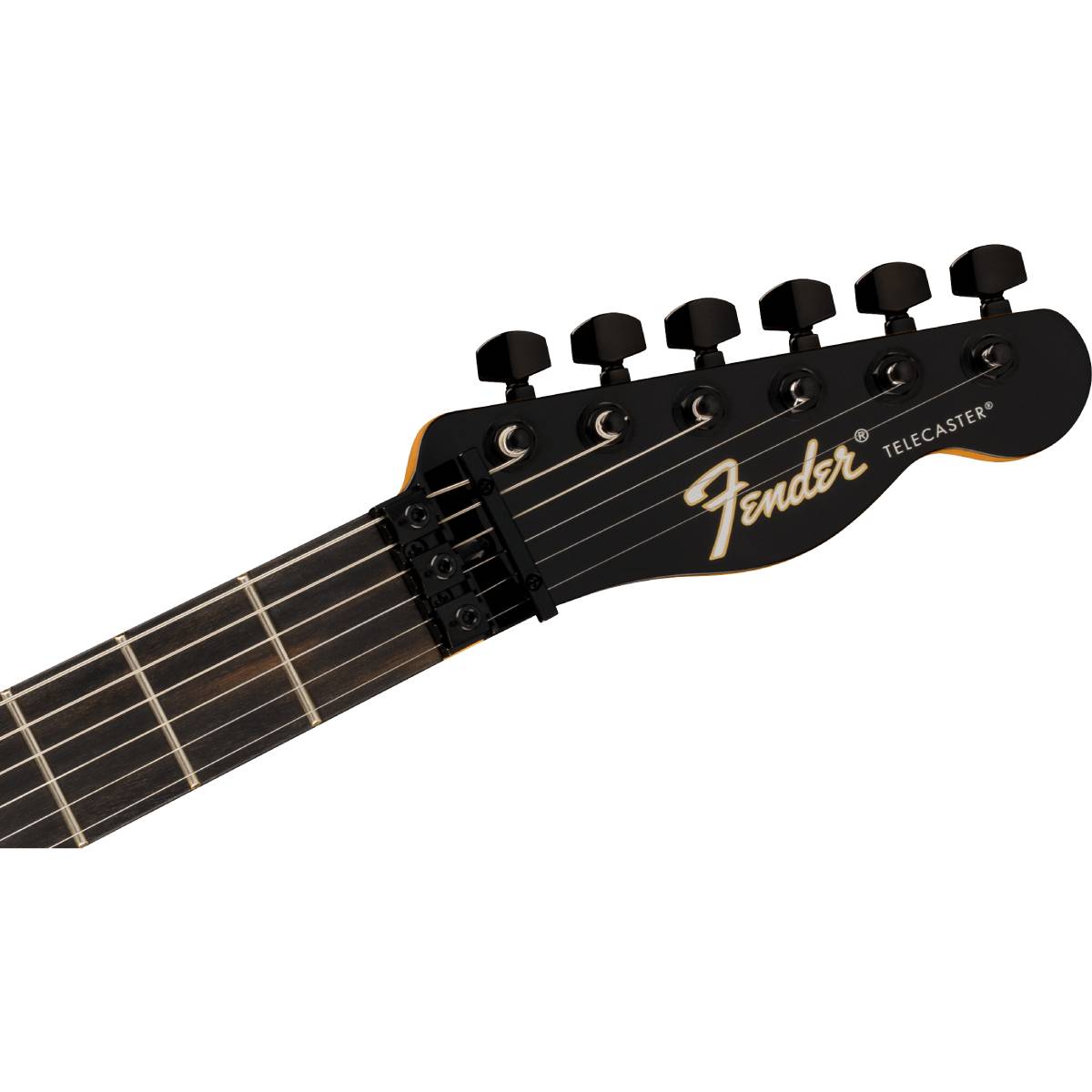 Fender Limited Edition Player Fusion Telecaster HH Floyd Rose Electric Guitar Ebony Fingerboard Black - 0142821306