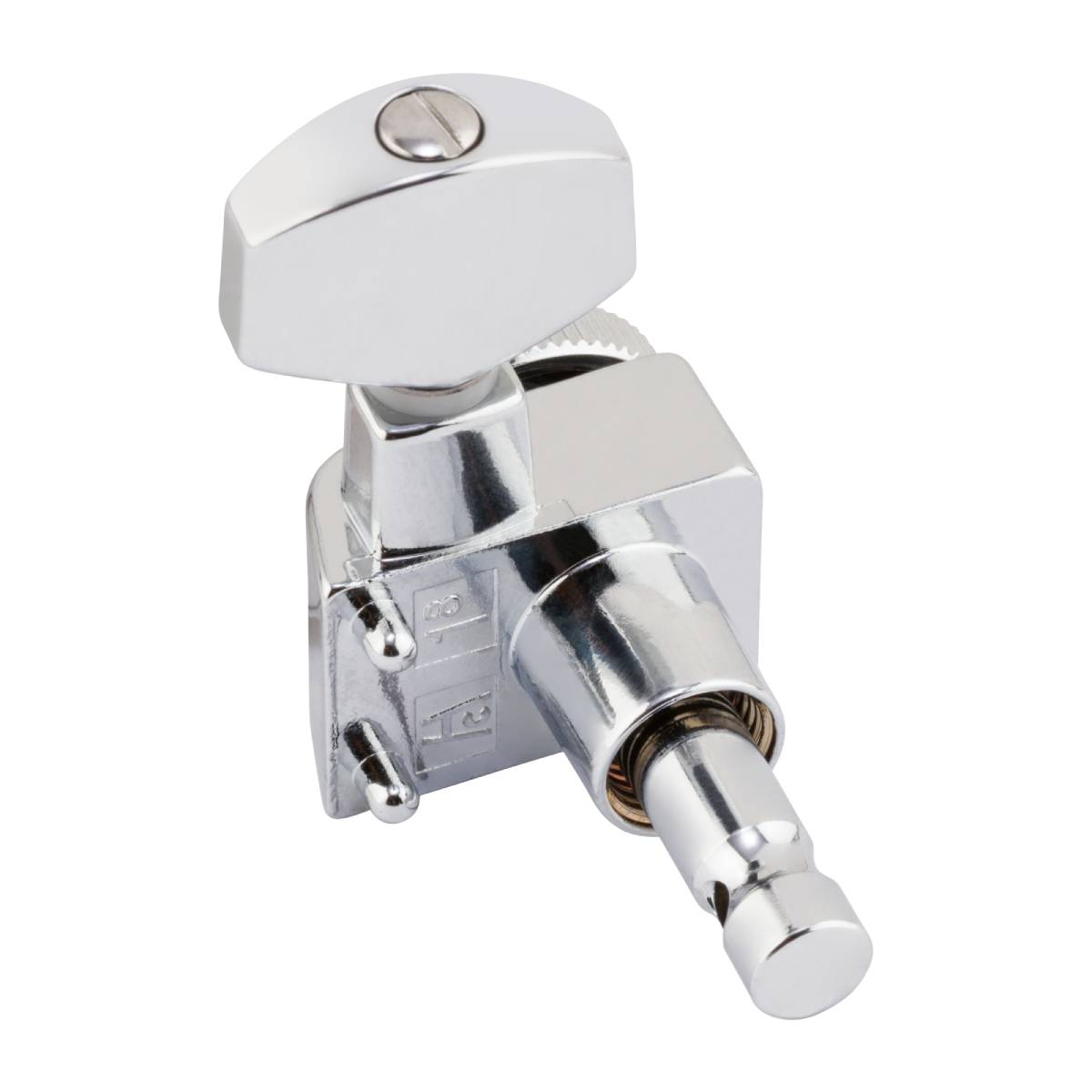 Fender Locking Tuners Polished Chrome Left Handed - Stratocaster/Telecaster Tuning Machines (6 Pack) - 0990818102