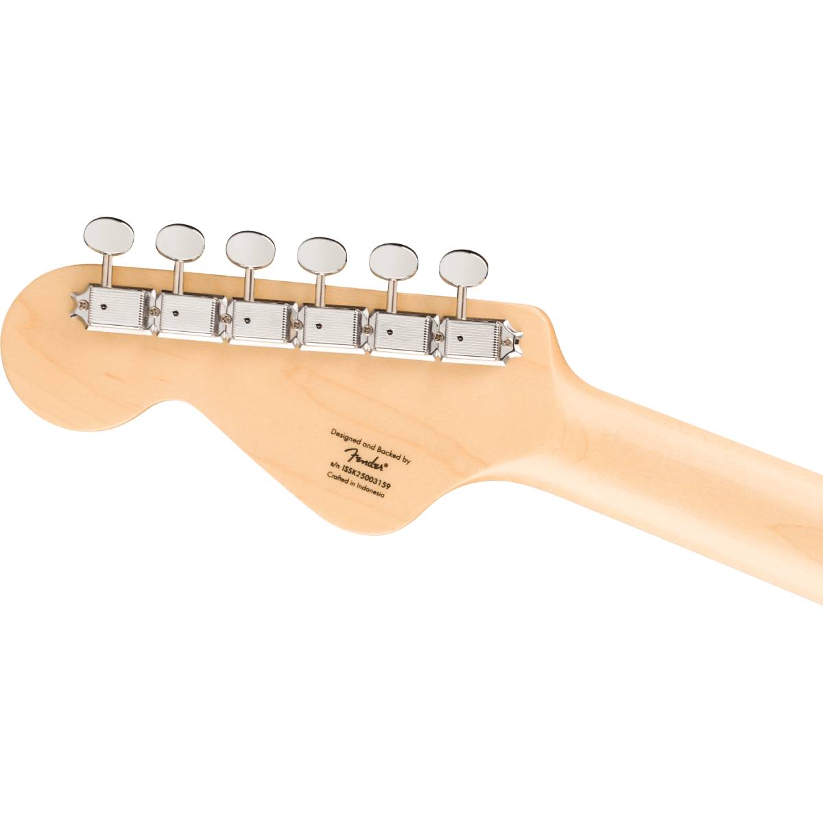 Fender Squier Paranormal Electric VI Bass Guitar 6-String Matching Headstock Daphne Blue w/ Parchment Pickguard - 0377071504