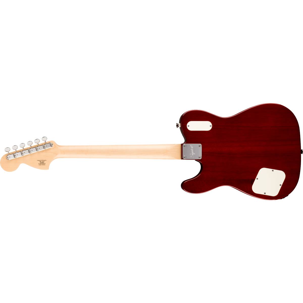 Fender Squier Paranormal Troublemaker Telecaster Deluxe Bigsby Electric Guitar Honey Sunburst w/ Parchment Pickguard - 0377065542