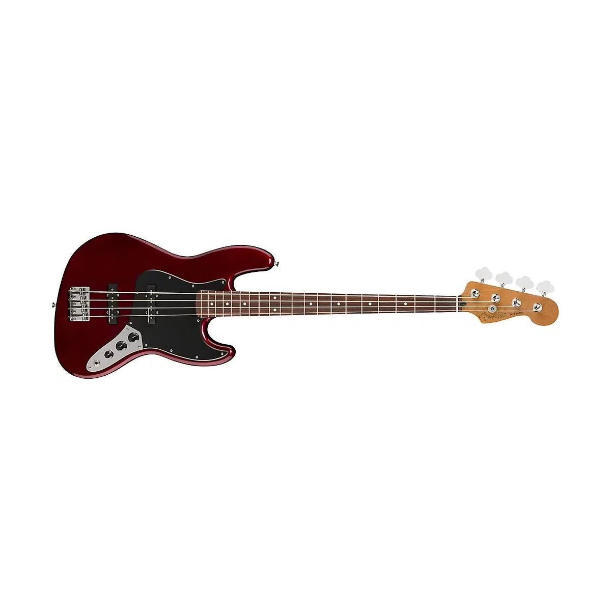 Fender Player II Jazz Bass Guitar RW Oxblood w/ Seymour Duncans - Dealer Exclusive - MIM 0140480593
