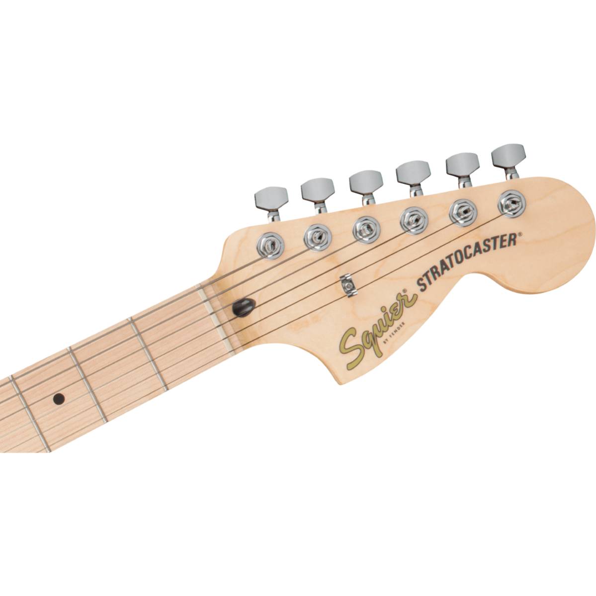 Fender Squier FSR Affinity Series Stratocaster HSS Electric Guitar Black w/ Black Pickguard - 0378103906