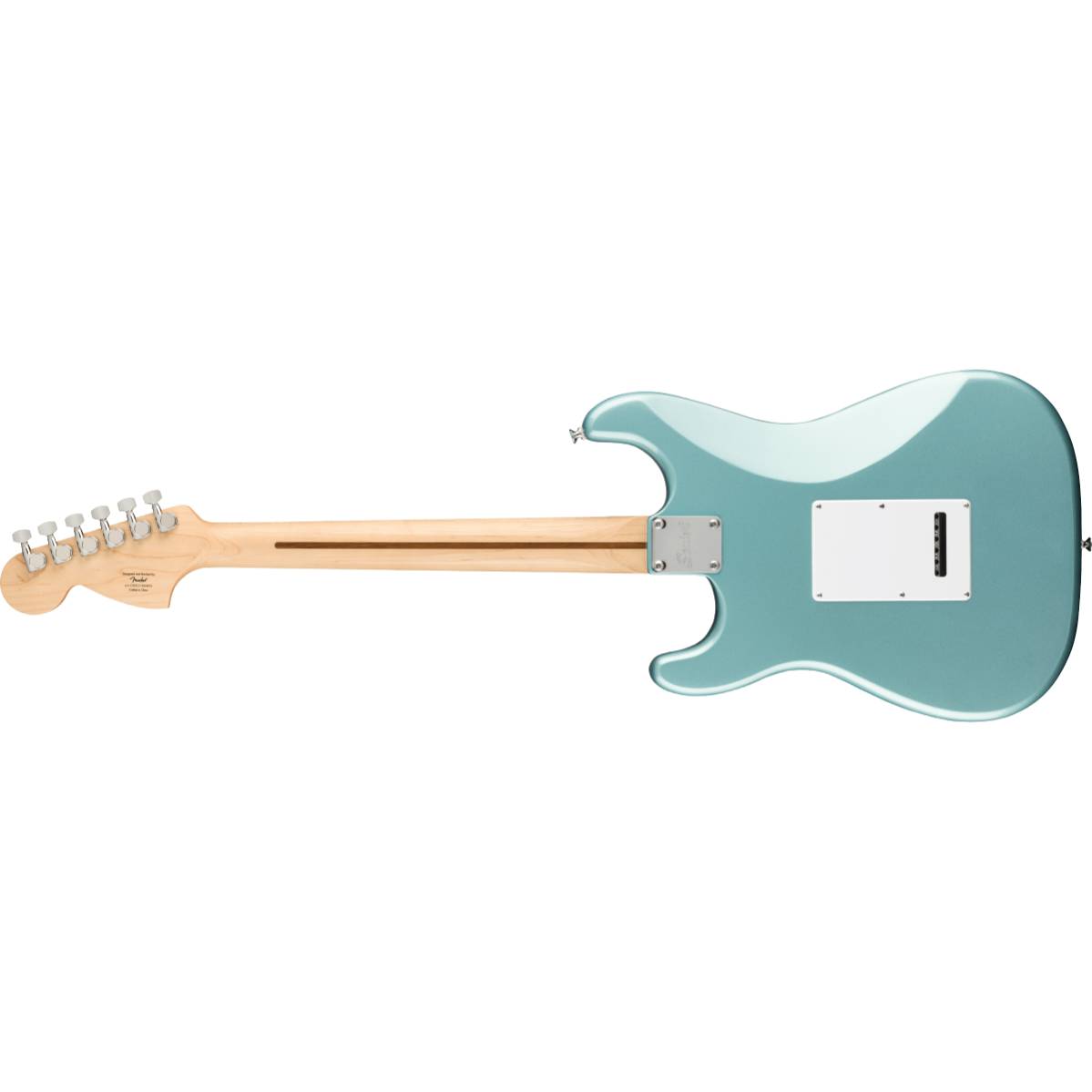 Fender Squier FSR Affinity Series Stratocaster HSS Electric Guitar Ice Blue Metallic w/ White Pickguard - 0378100583