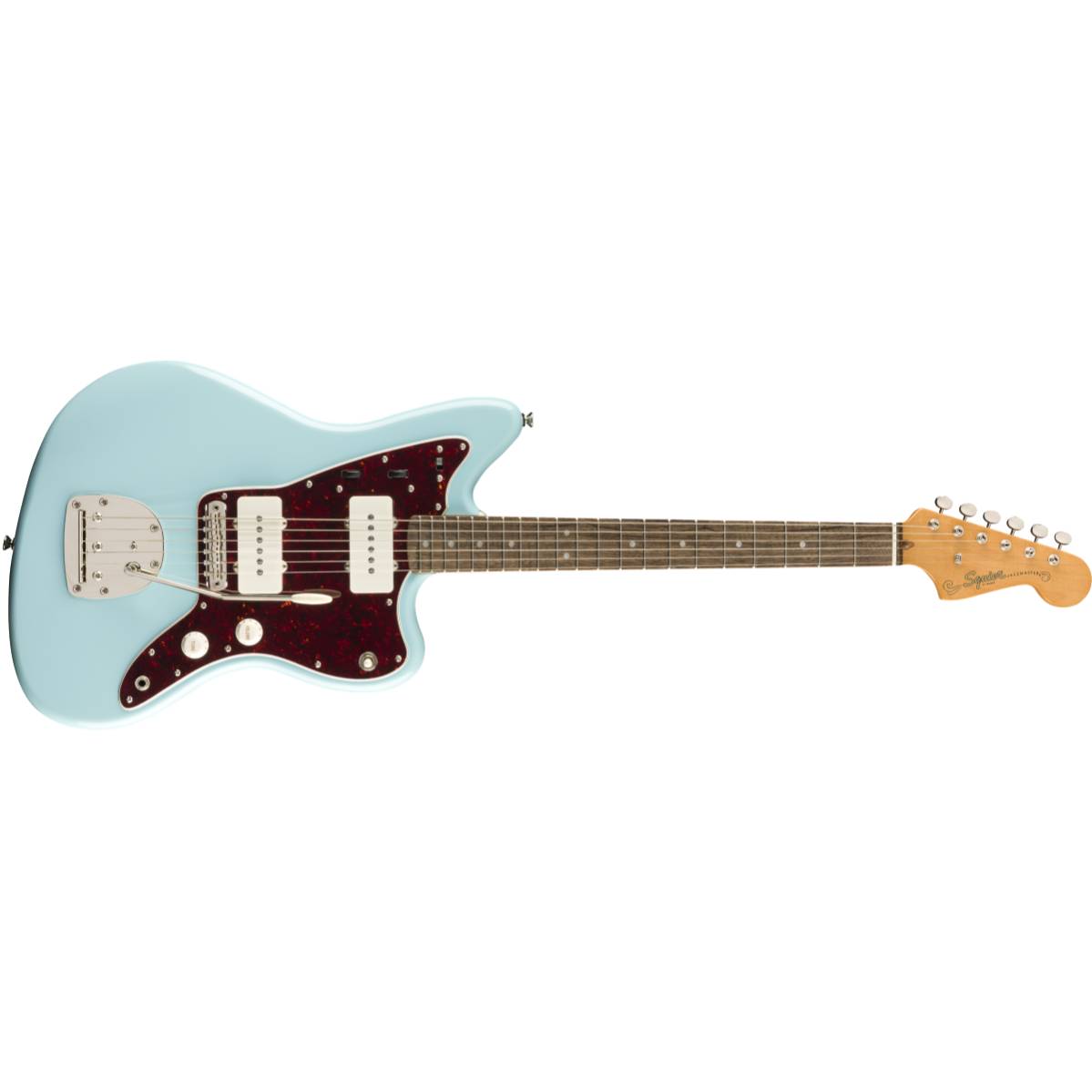 Fender Squier FSR Classic Vibe 60s Jazzmaster Electric Guitar Daphne Blue - 0374083504