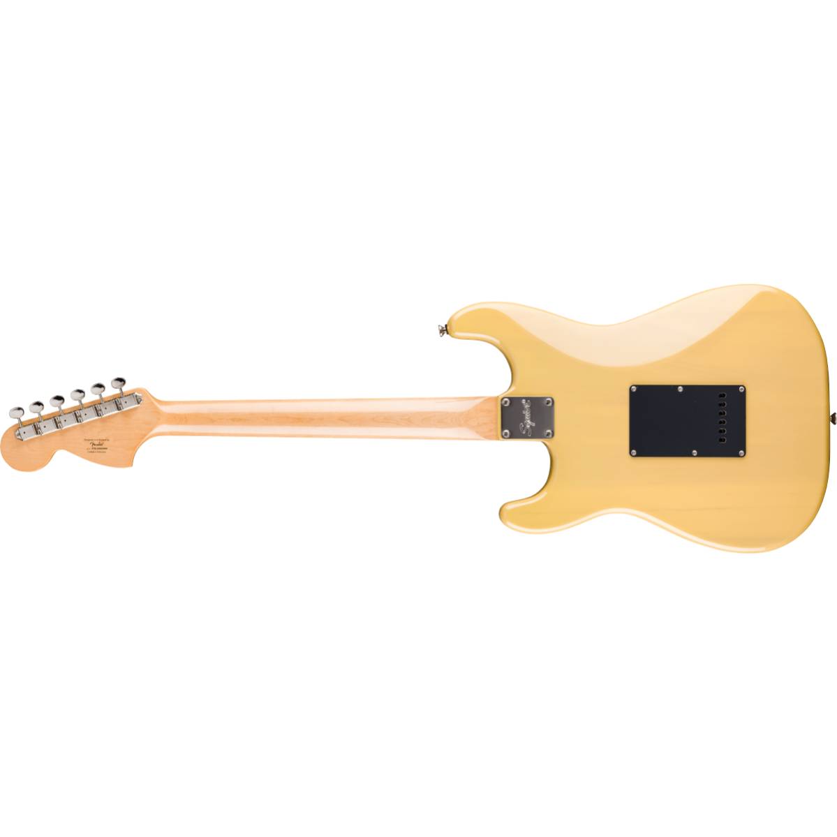 Fender Squier FSR Classic Vibe 70s Stratocaster Electric Guitar Vintage Blonde w/ Black Pickguard - 0374021907