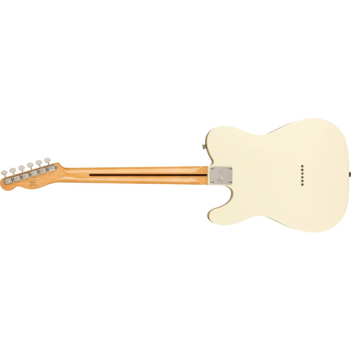 Fender Squier FSR Classic Vibe 70s Telecaster Thinline Electric Guitar Olympic White - 0374073505