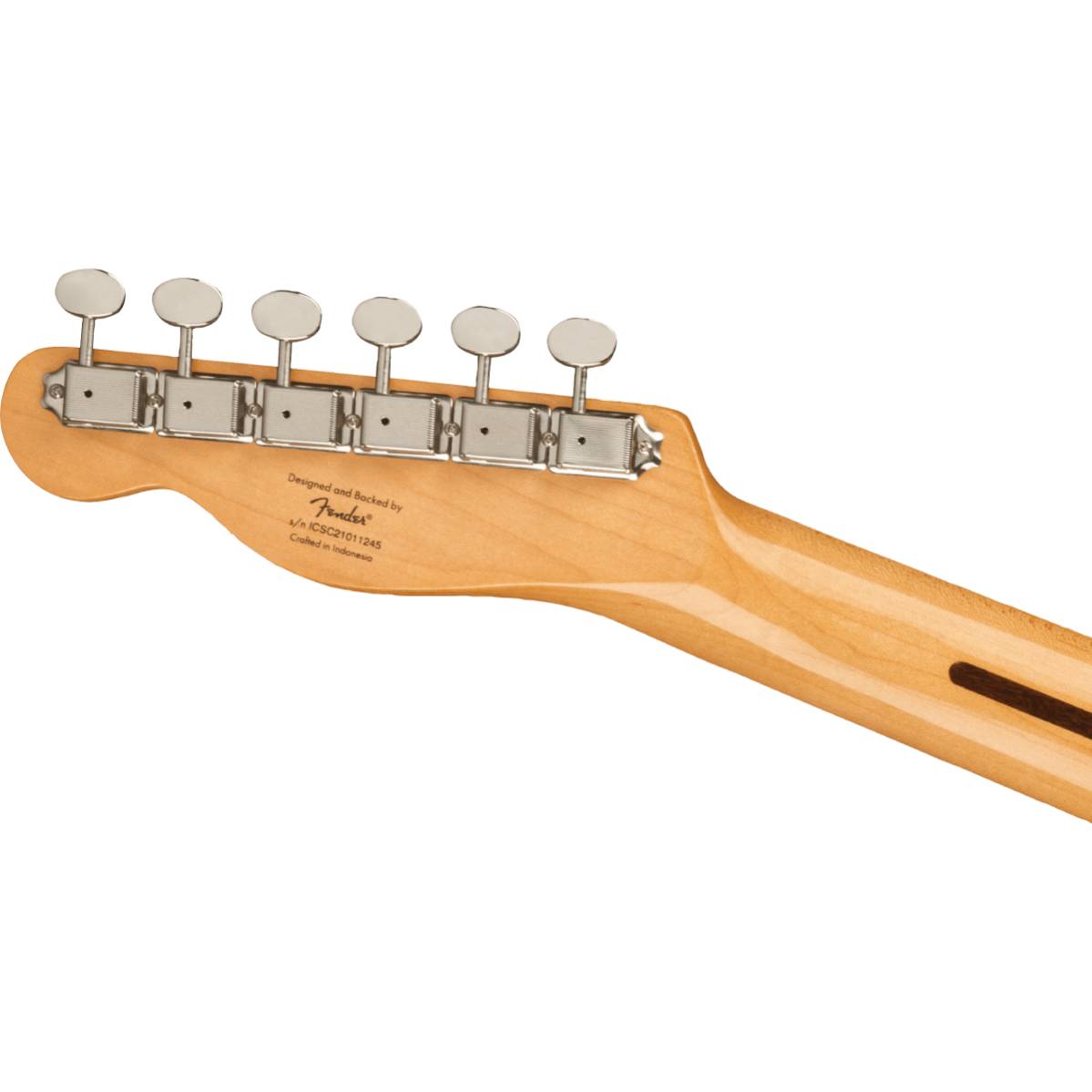 Fender Squier FSR Classic Vibe 70s Telecaster Thinline Electric Guitar Olympic White - 0374073505