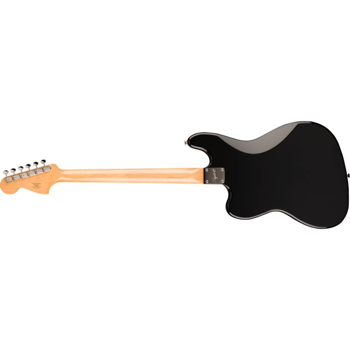 Fender Squier FSR Classic Vibe Bass Guitar VI 6-String Black w/ Black Pickguard - 0374586506