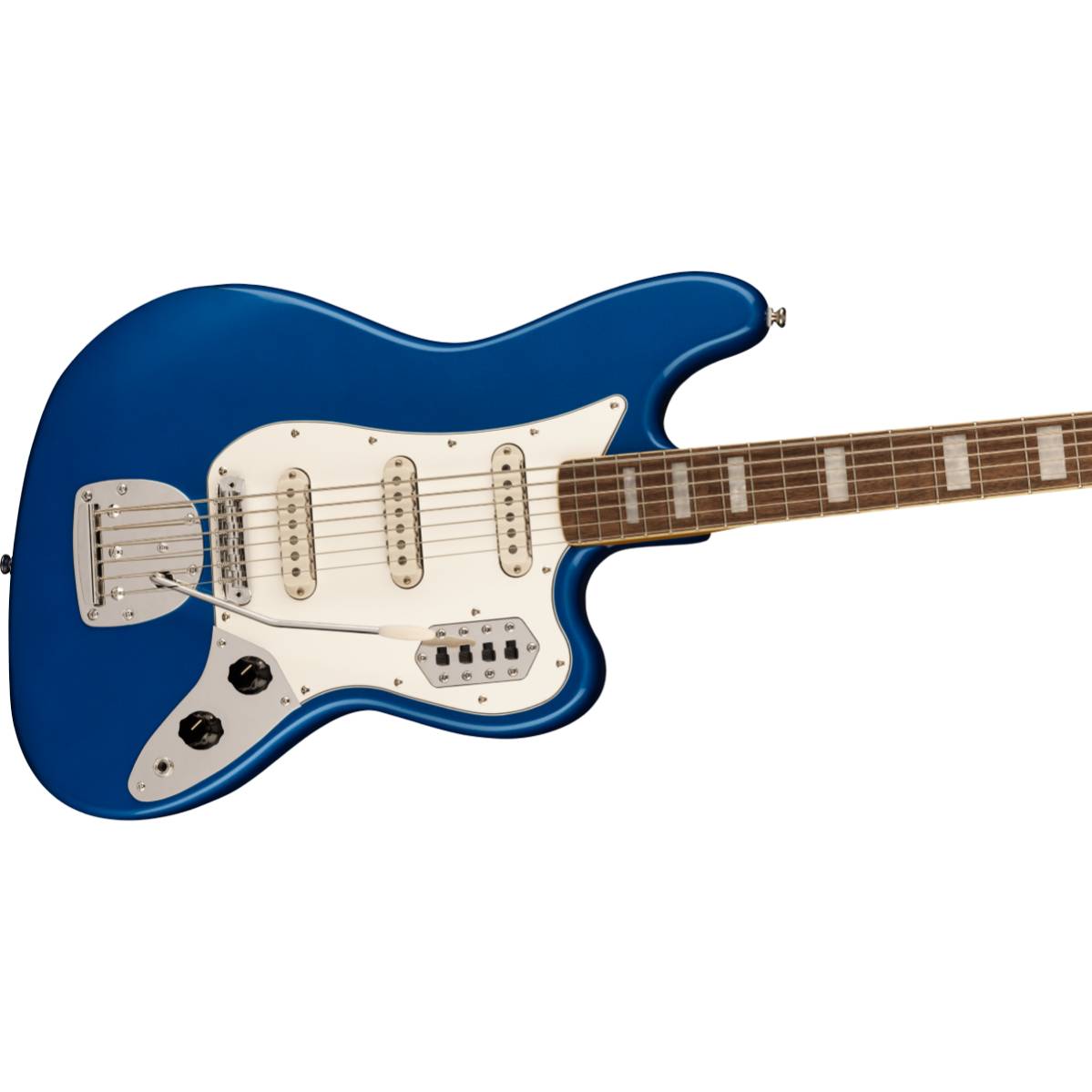 Fender Squier FSR Classic Vibe Bass Guitar VI 6-String Lake Placid Plue w/ Parchment Pickguard - 0374581502