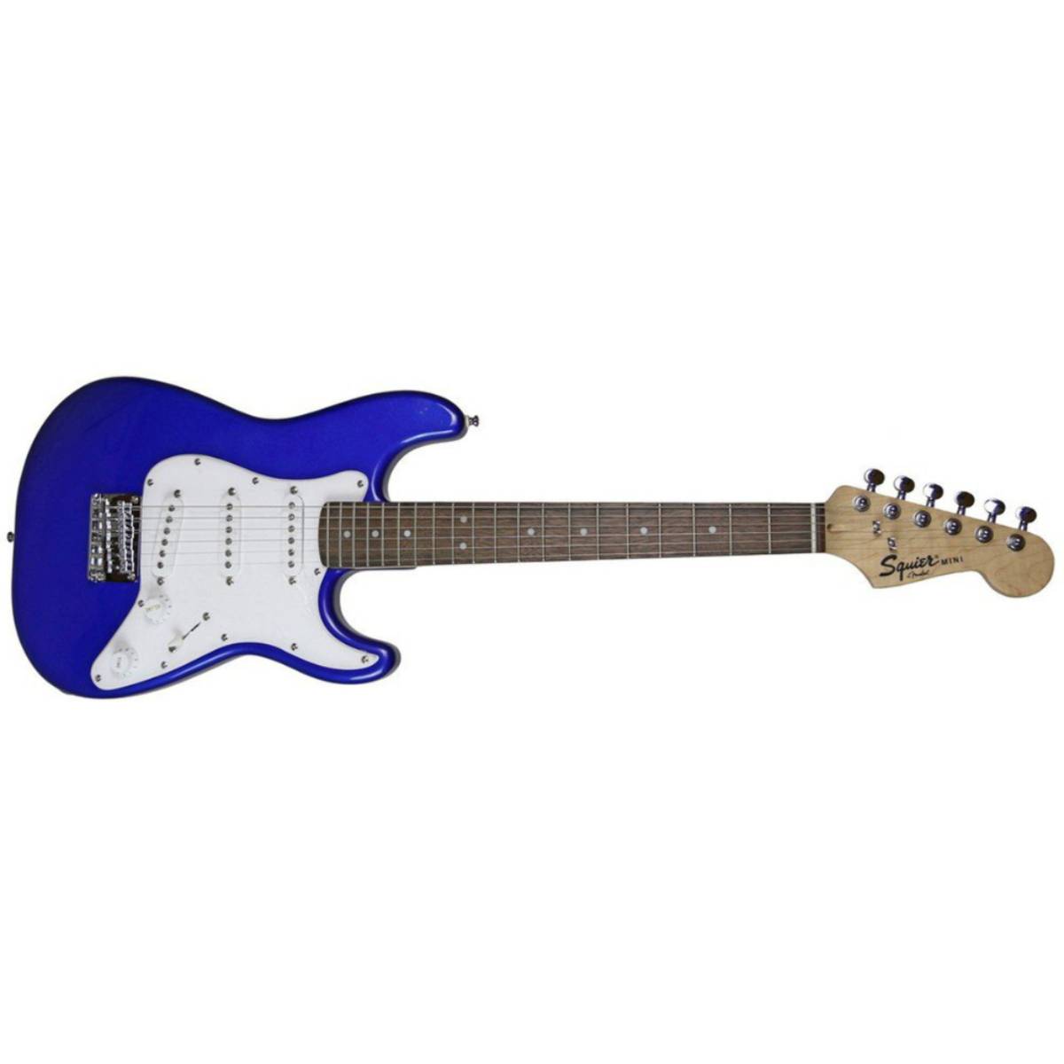 Fender Squier FSR Mini Stratocaster Electric Guitar Imperial Blue - 0370121587