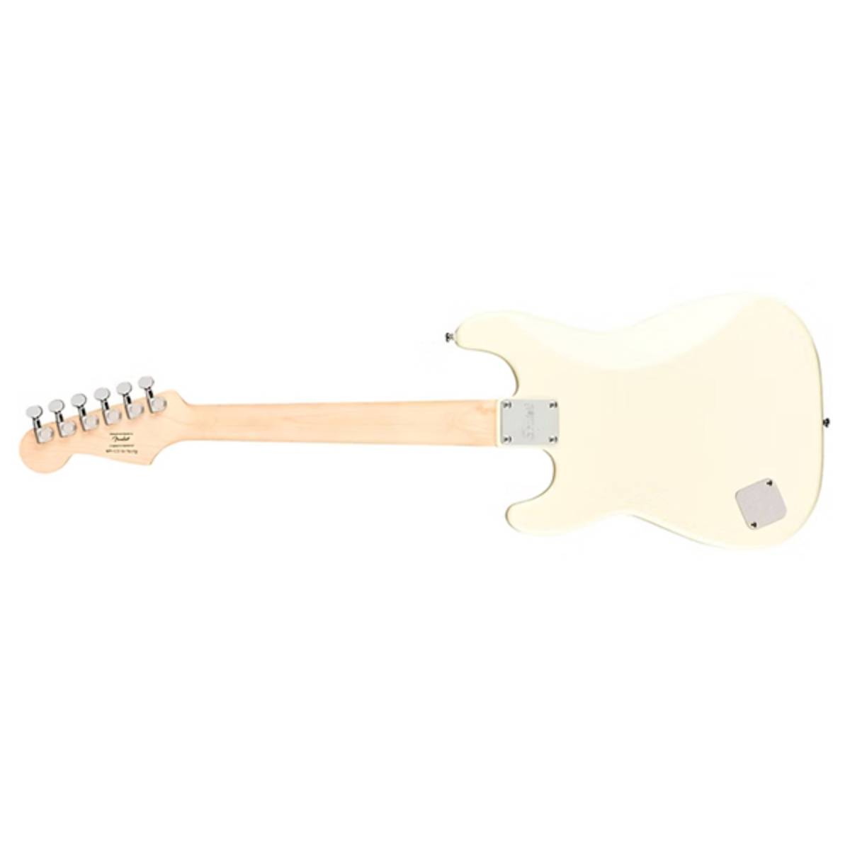 Fender Squier FSR Mini Stratocaster Electric Guitar Olympic White w/ White Pickguard - 0370122505