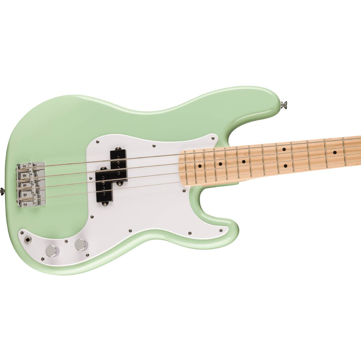 Fender Squier FSR Sonic Precision Bass Guitar Surf Green w/ White Pickguard - 0373902557