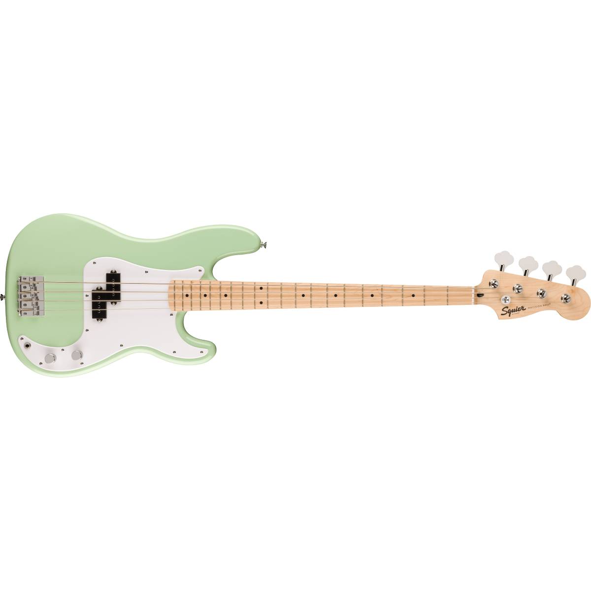 Fender Squier FSR Sonic Precision Bass Guitar Surf Green w/ White Pickguard - 0373902557
