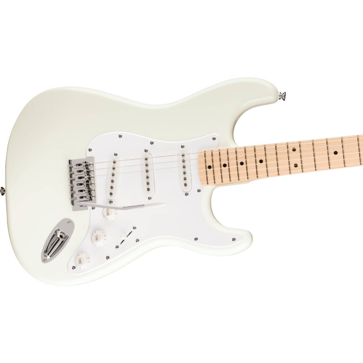 Fender Squier FSR Sonic Stratocaster Electric Guitar Arctic White w/ White Pickguard - 0373152580