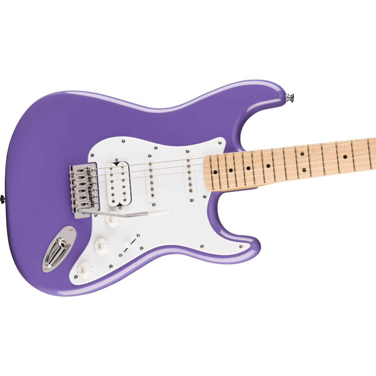 Fender Squier FSR Sonic Stratocaster HSS Electric Guitar Ultraviolet w/ White Pickguard - 0373202517