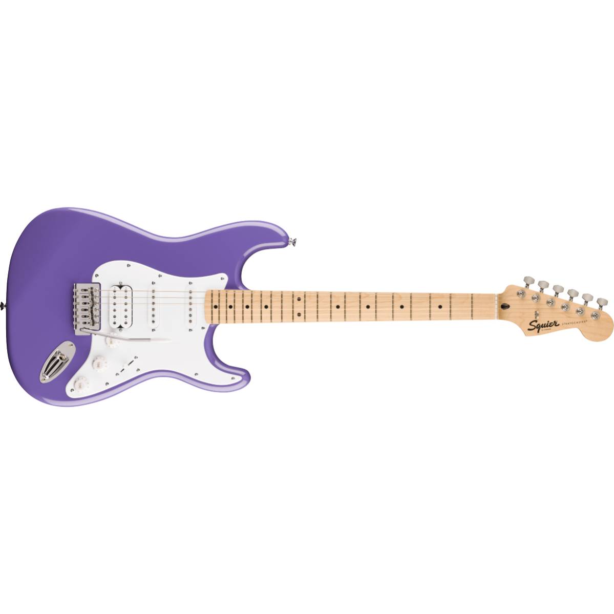 Fender Squier FSR Sonic Stratocaster HSS Electric Guitar Ultraviolet w/ White Pickguard - 0373202517