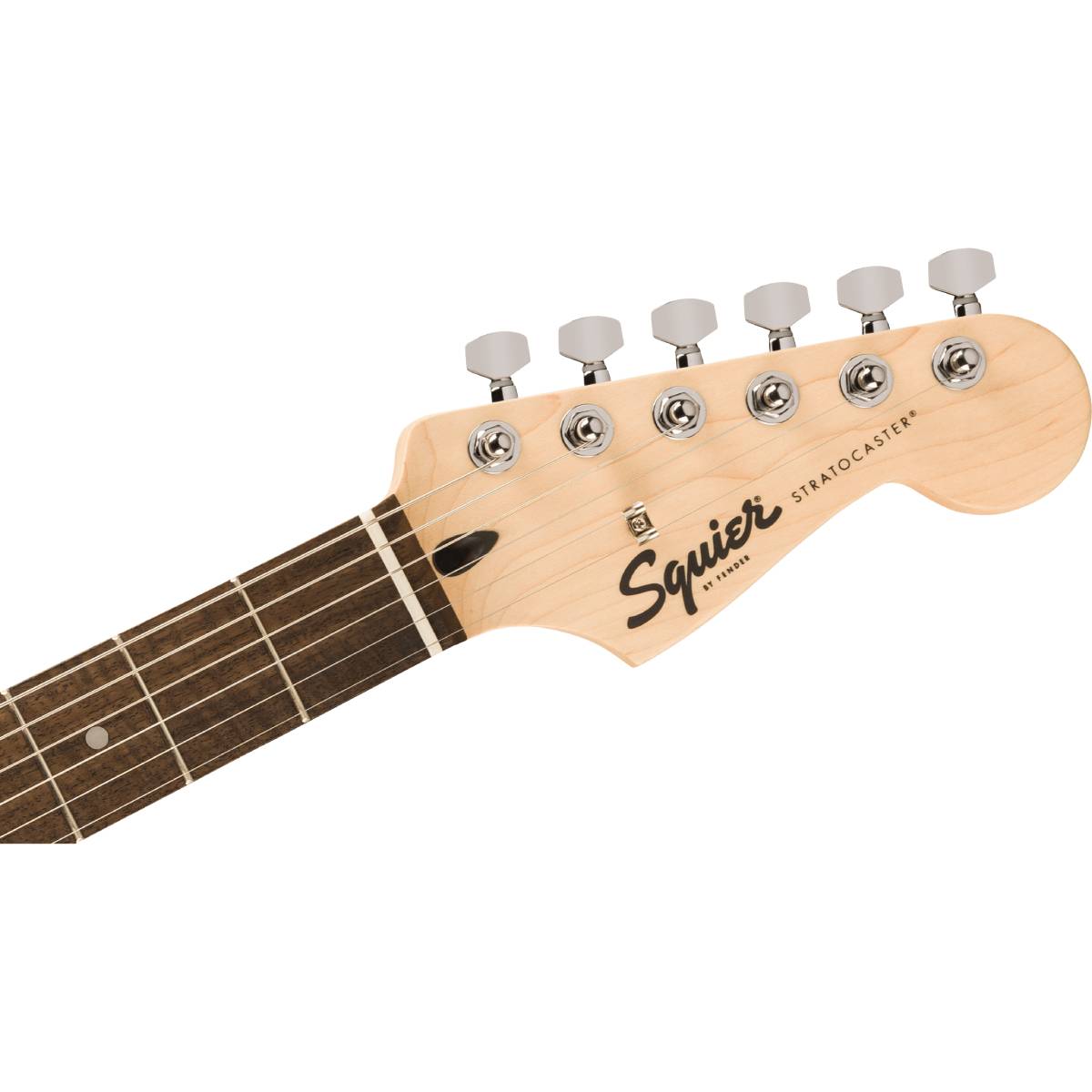 Fender Squier FSR Sonic Stratocaster HT HSS Arctic White Electric Guitar w/ White Pickguard - 0373350580