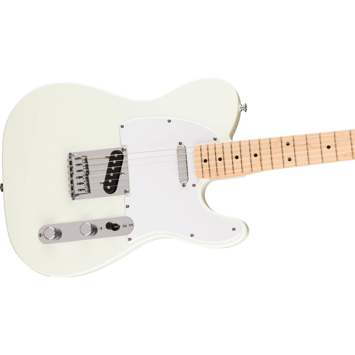 Fender Squier FSR Sonic Telecaster Electric Guitar Arctic White w/ White Pickguard - 0373452580