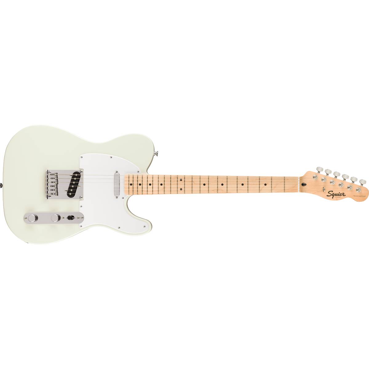 Fender Squier FSR Sonic Telecaster Electric Guitar Arctic White w/ White Pickguard - 0373452580