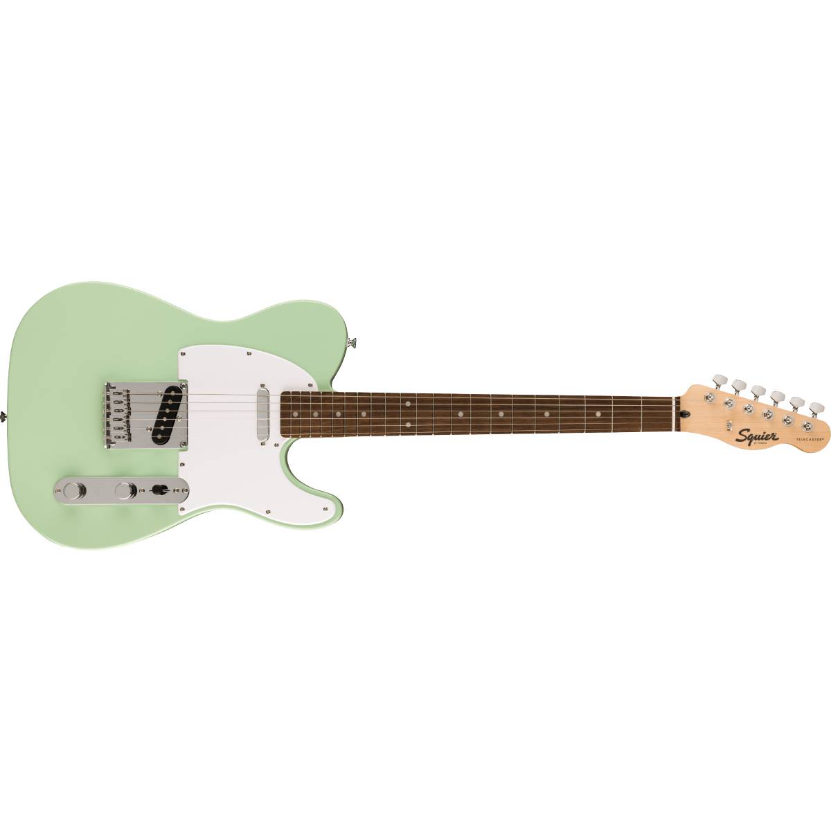 Fender Squier FSR Sonic Telecaster Electric Guitar Surf Green w/ White Pickguard - 0373450557