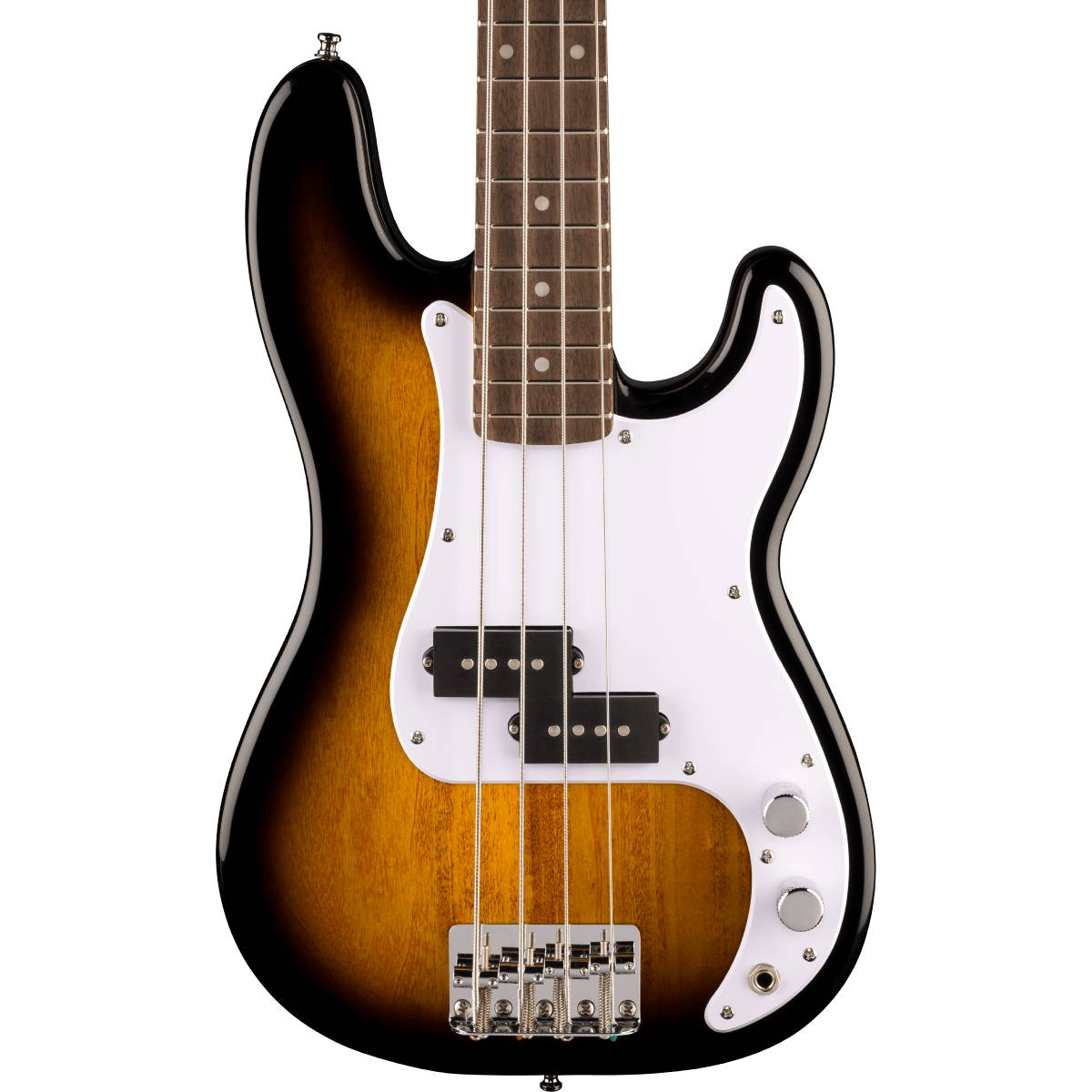 Fender Squier Mini Precision Bass Guitar 3/4 Size 2-Color Sunburst - 0370127503