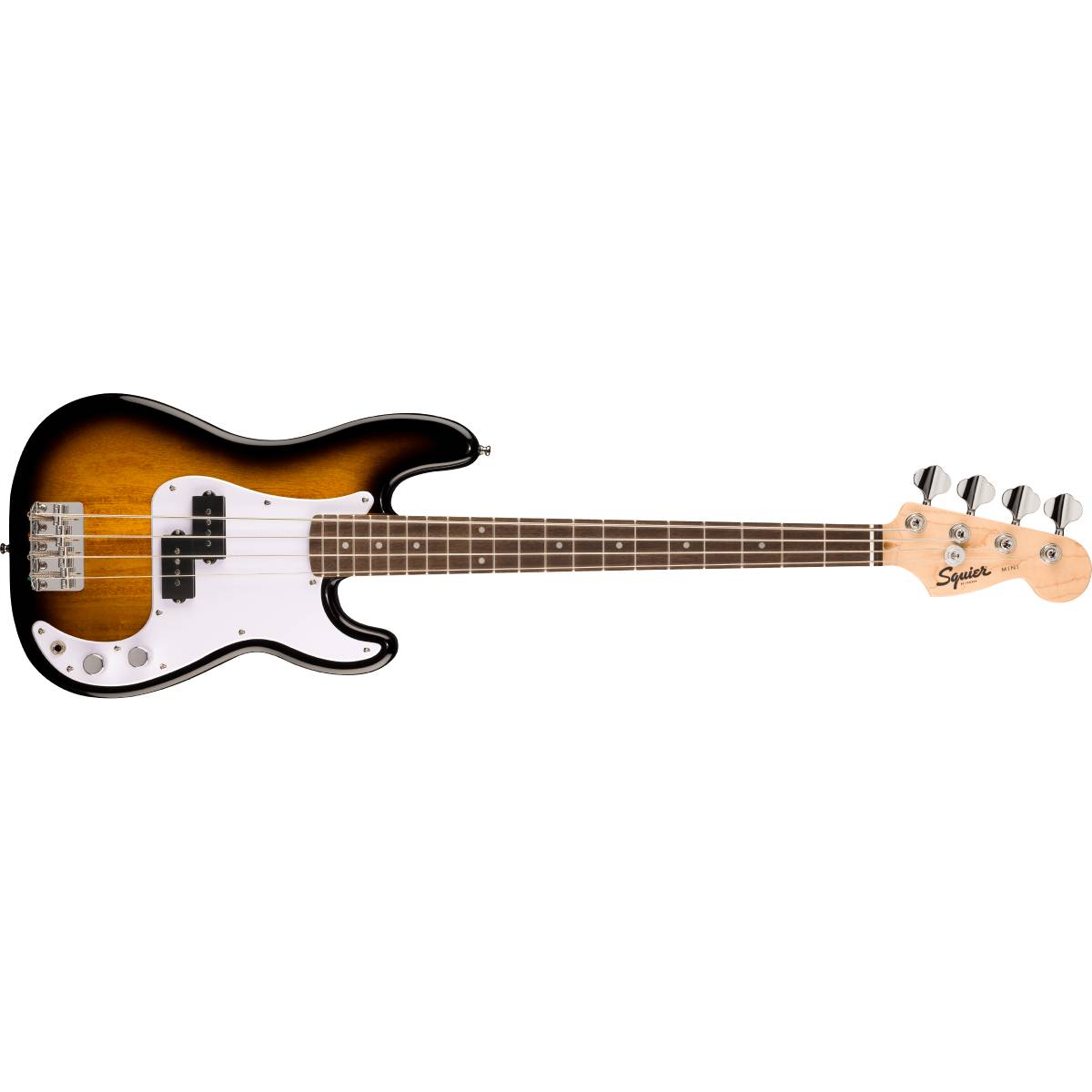 Fender Squier Mini Precision Bass Guitar 3/4 Size 2-Color Sunburst - 0370127503